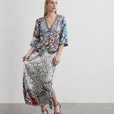 V Neck Kaftan Dress | Goddess of Luck