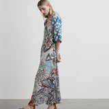 V Neck Kaftan Dress | Goddess of Luck