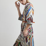 V Neck Kaftan Dress | Goddess of Fire
