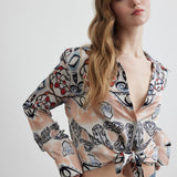 Satin Shirt | Goddess of Love