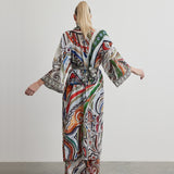 Voile Kaftan | Goddess of Fire