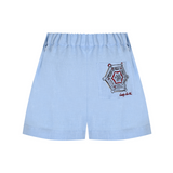 Linen Shorts Blue