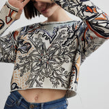 Crop Sweatshirt | Goddess of Luck