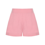 Linen Shorts Pink
