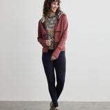 Hoodie | Goddess of Luck - Bordeaux