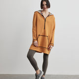 Hoodie Dress | Goddess of Fire - Orange