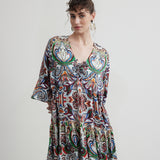 Tropez Flare Mini Dress | Goddess of Earth - Butterfly
