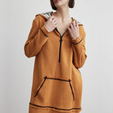 Hoodie Dress | Goddess of Fire - Orange