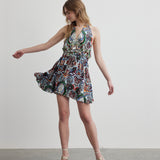 Mini Flare Dress | Goddess of Earth - Butterfly