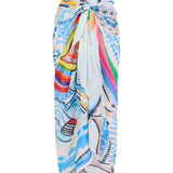 Silk Voile Pareo Scarf | Goddess Of Miracle