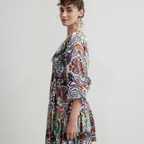 Tropez Flare Mini Dress | Goddess of Earth - Butterfly