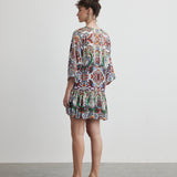 Tropez Flare Mini Dress | Goddess of Earth - Butterfly