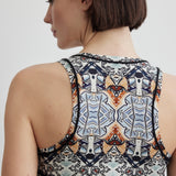 Halter Neck Slit Long Dress | Goddess of Water