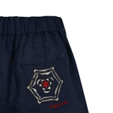 Linen Shorts Navy