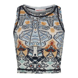 Halter Crop Top | Goddess of Water - Krystal