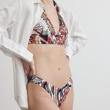 Multiple Strap Triangle Bikini Set | Goddess of Fire