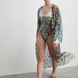 Silk Voile Kaftan | Goddess of Healing