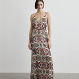 Thin Strap Long Dress | Goddess of Earth