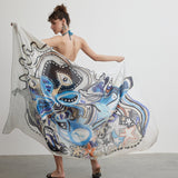 Silk Voile Pareo Scarf | Goddess of Protection