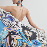 Silk Voile Pareo Scarf | Goddess of Protection