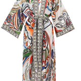 Voile Kaftan | Goddess of Fire