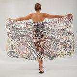 Silk Voile Pareo Scarf | Goddess Of Inner Power