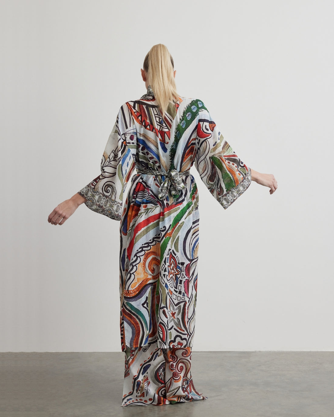 Voile Kaftan | Goddess of Fire