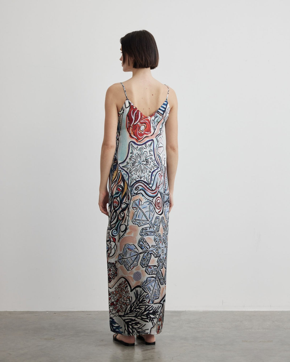 Goddess of Luck - Thin Strap Long Dress