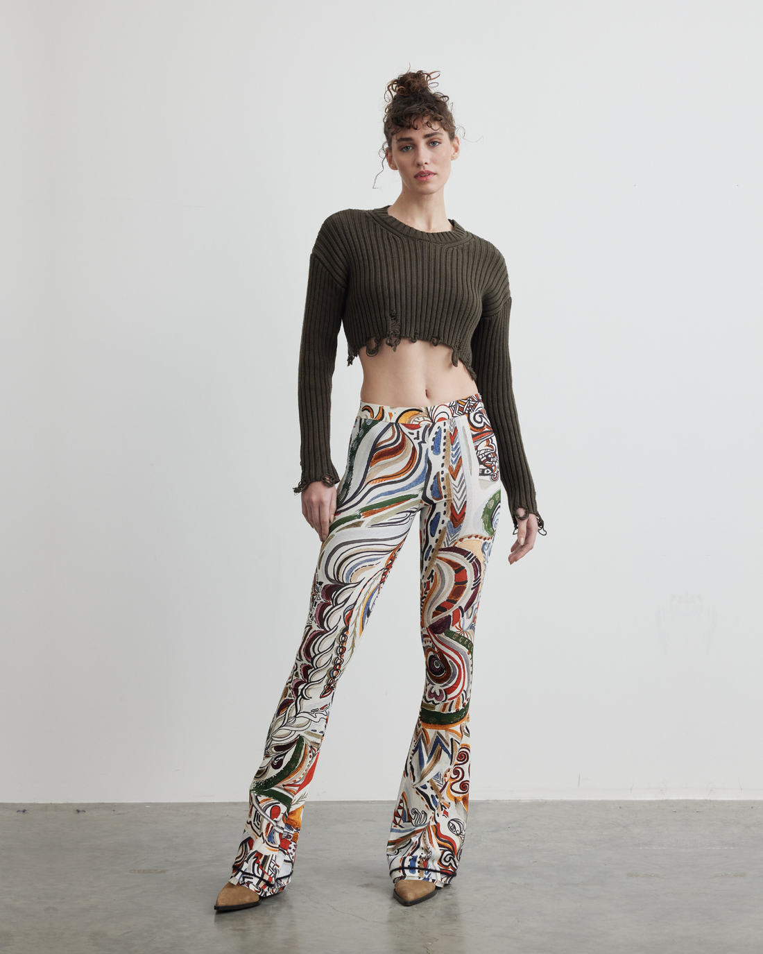 Goddess of Fire - Flare Pants