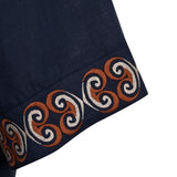 Linen Kaftan Navy