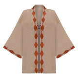 Linen Kaftan Tabac