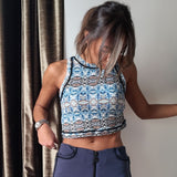 Halter Crop Top | Goddess of Water