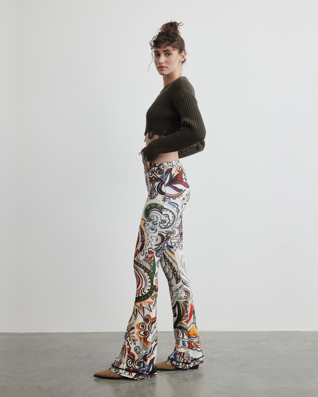 Goddess of Fire - Flare Pants