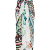 Silk Voile Pareo Scarf | Goddess of Healing