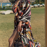 Uzun Saten Kaftan | Dönüşüm Tanrıçası