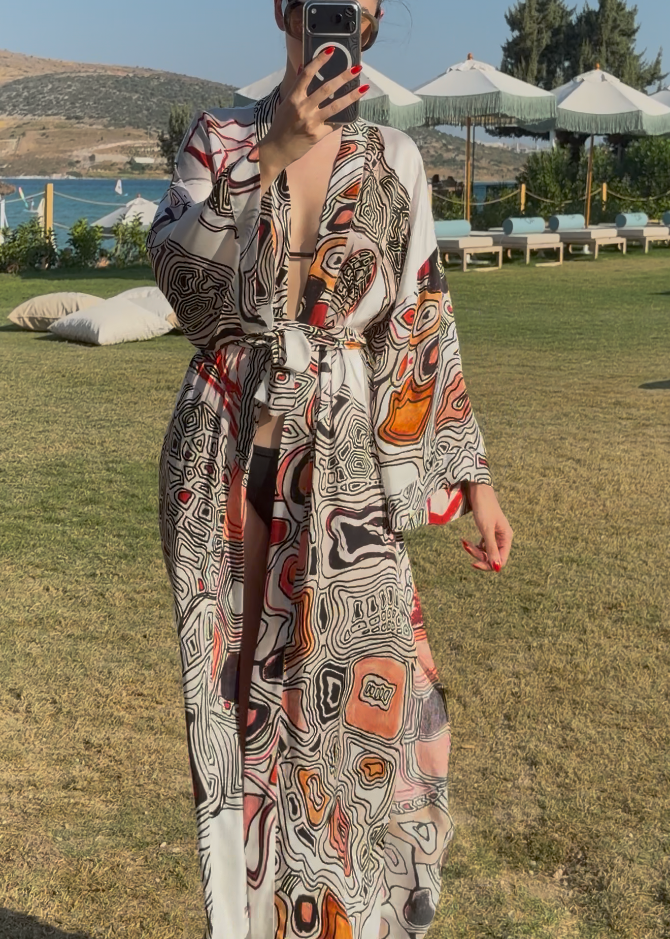 Uzun Vegan İpek Kaftan | Yenilenme
