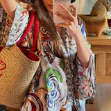Short Kaftan | Goddess of Fire