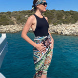 Silk Voile Pareo Scarf | Goddess of Healing