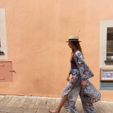 Voile Side Slit beach Pants | Goddess of Luck