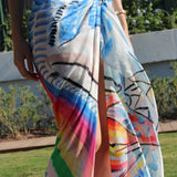 Silk Voile Pareo Scarf | Goddess Of Miracle
