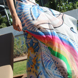 Silk Voile Pareo Scarf | Goddess Of Miracle