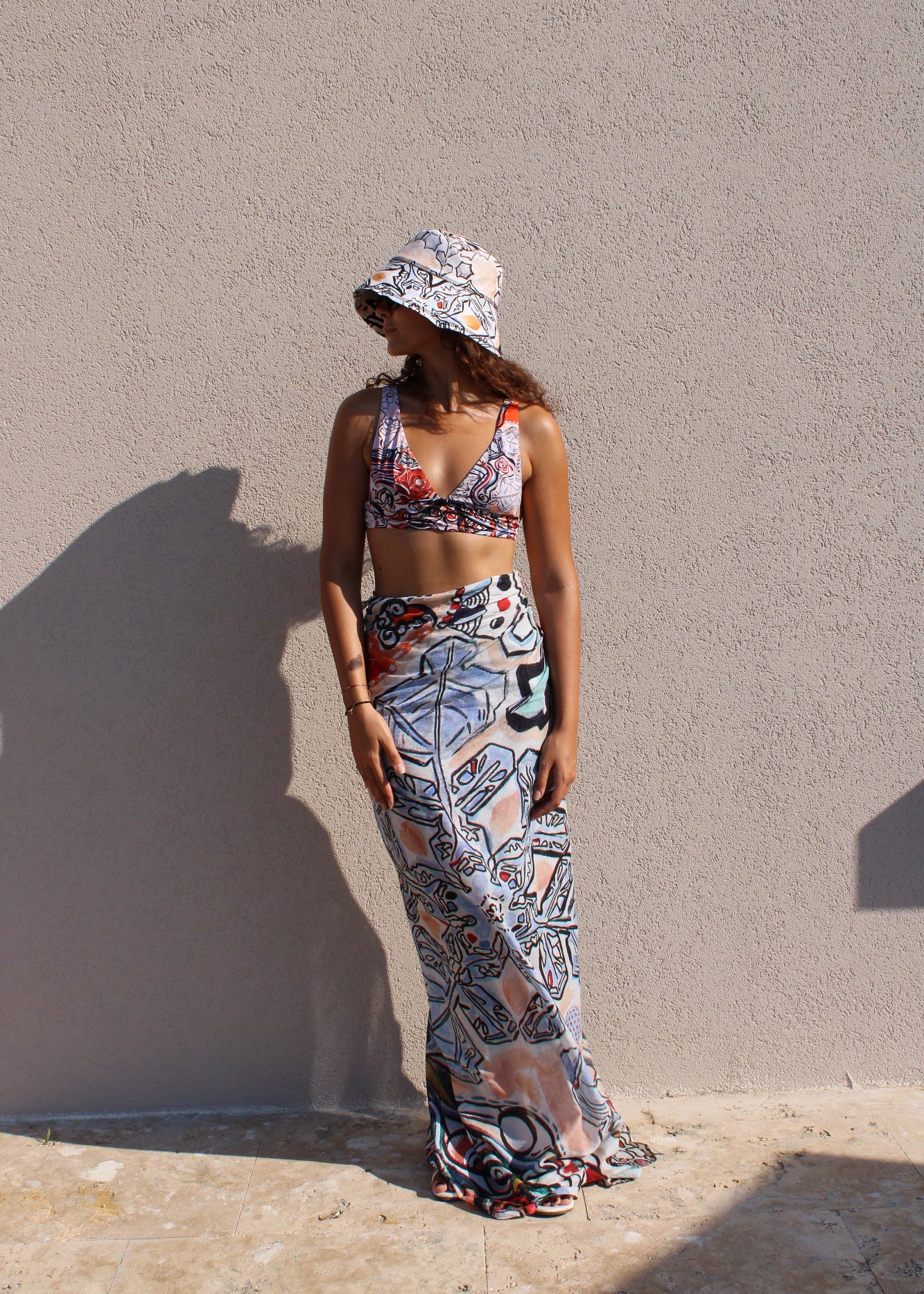 Multiple Strap Triangle Bikini Set | Goddess of Luck