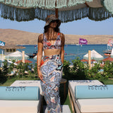 Silk Voile Pareo Scarf | Goddess of Luck