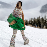 Kürklü Fermuarlı Jumpsuit | Kelebek Tanrıçası