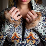 High Neck Zippered Body | Su Tanrıçası