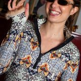 High Neck Zippered Body | Su Tanrıçası