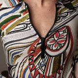 Front Zippered Long Sleeve Body |  Goddess of Fire