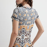 Knit T-Shirt | Goddess of Luck