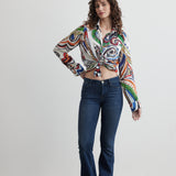 Satin Shirt | Goddess of Fire