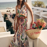 Thin Strap Long Dress | Goddess of Fire